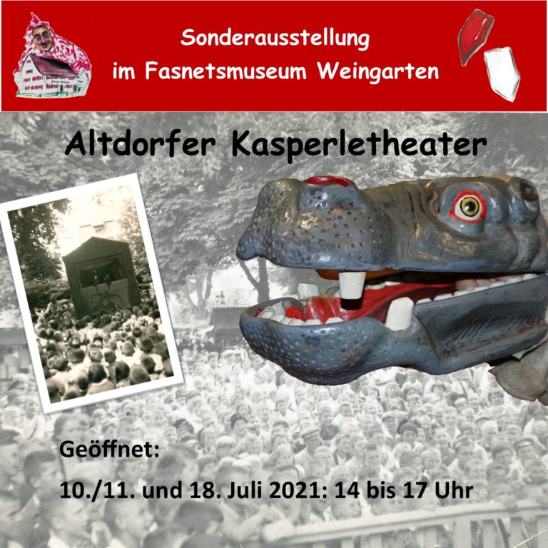 Sonderausstellung Im Fasnetsmuseum: Altdorfer Kasperletheater ...