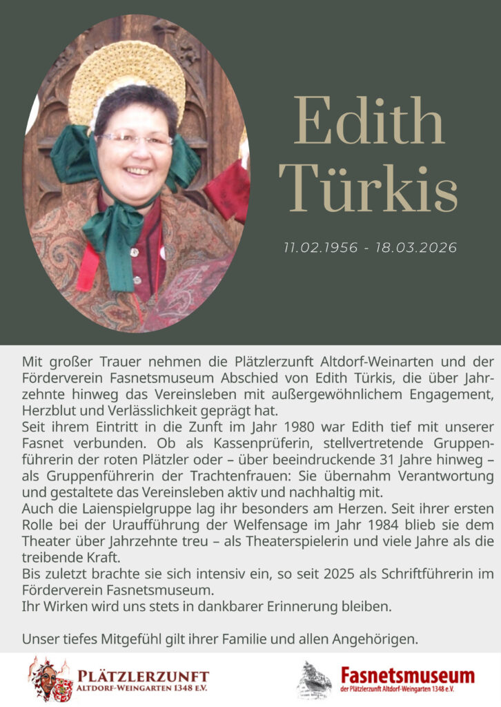 Nachruf Edith Türkis